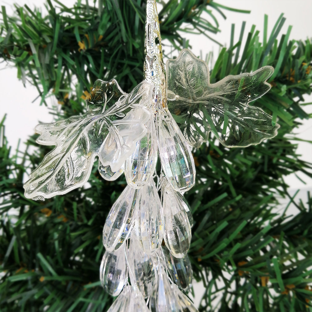 Crystal Bunch Christmas Decor
