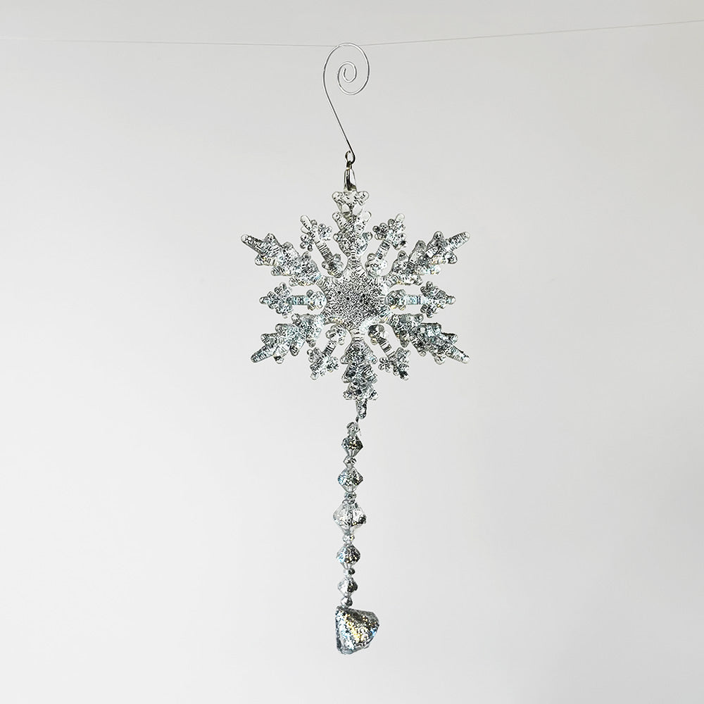 Crystal Snowdrop Decor