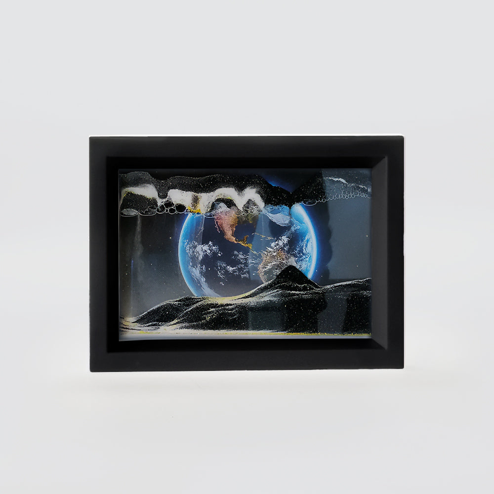 Sand Pictures - 'Earth' W/ Mirror