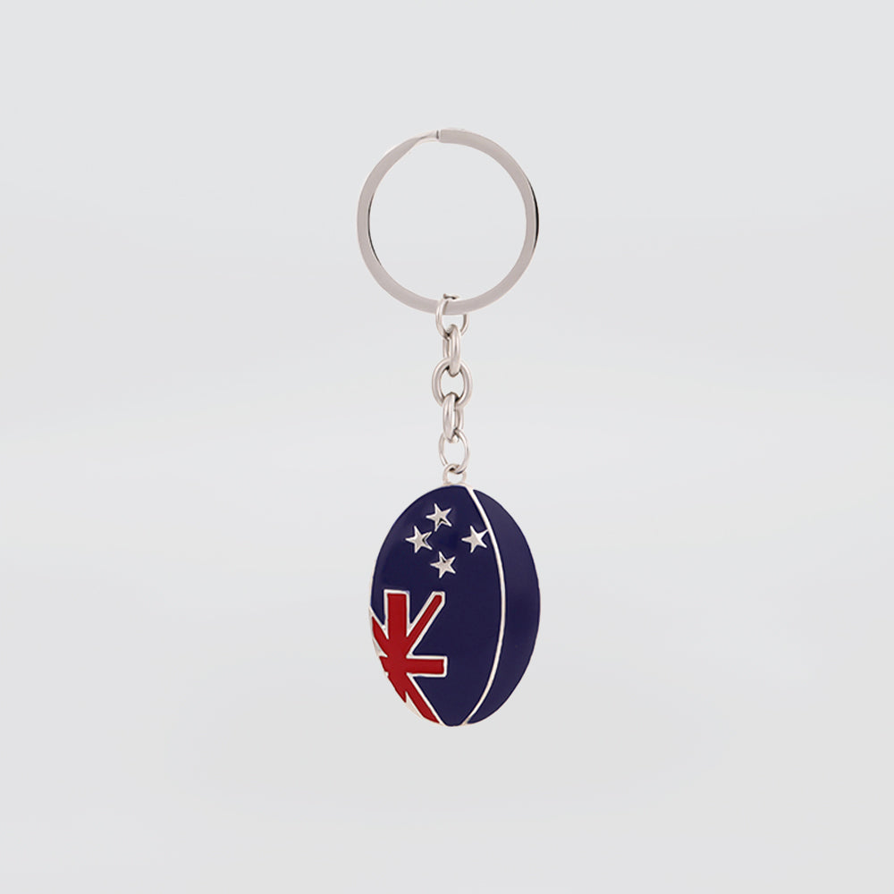 Kiwicraft - S/Steel NZ Flag Keyring