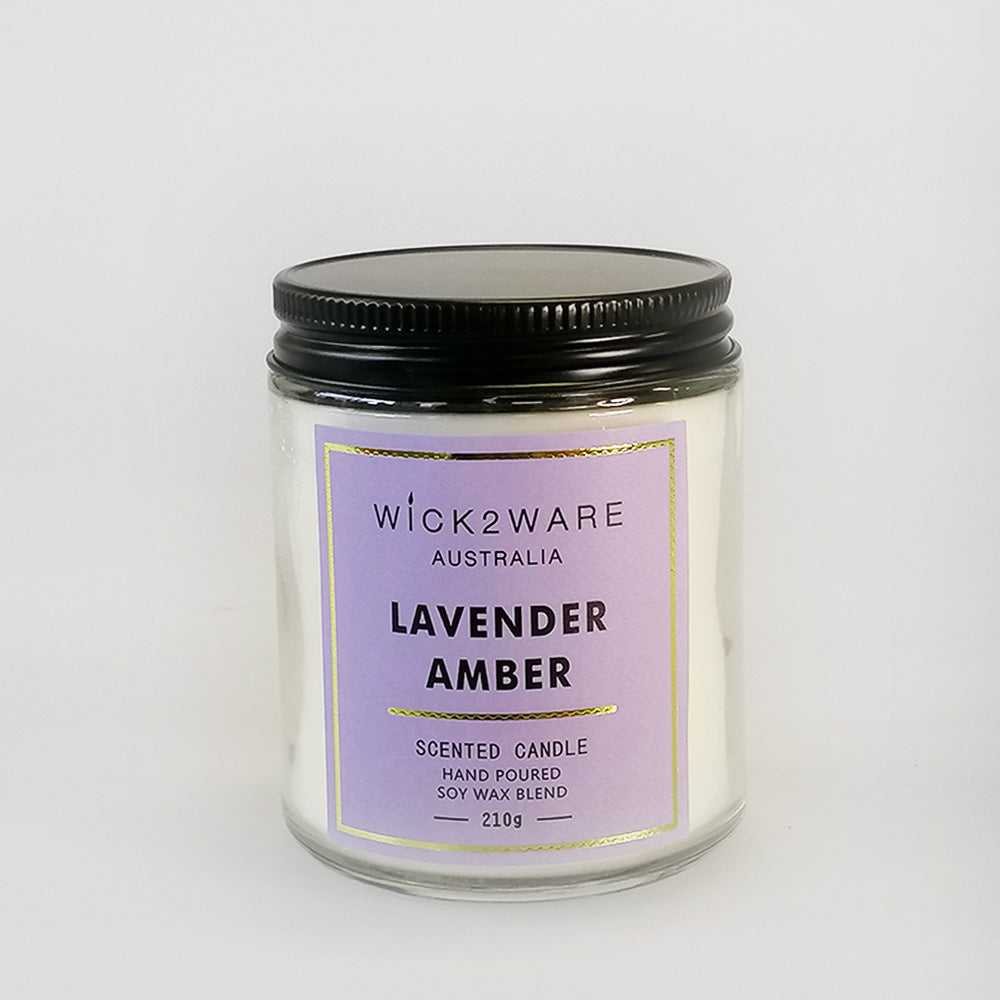 Glass Candle Jars - Floral Range
