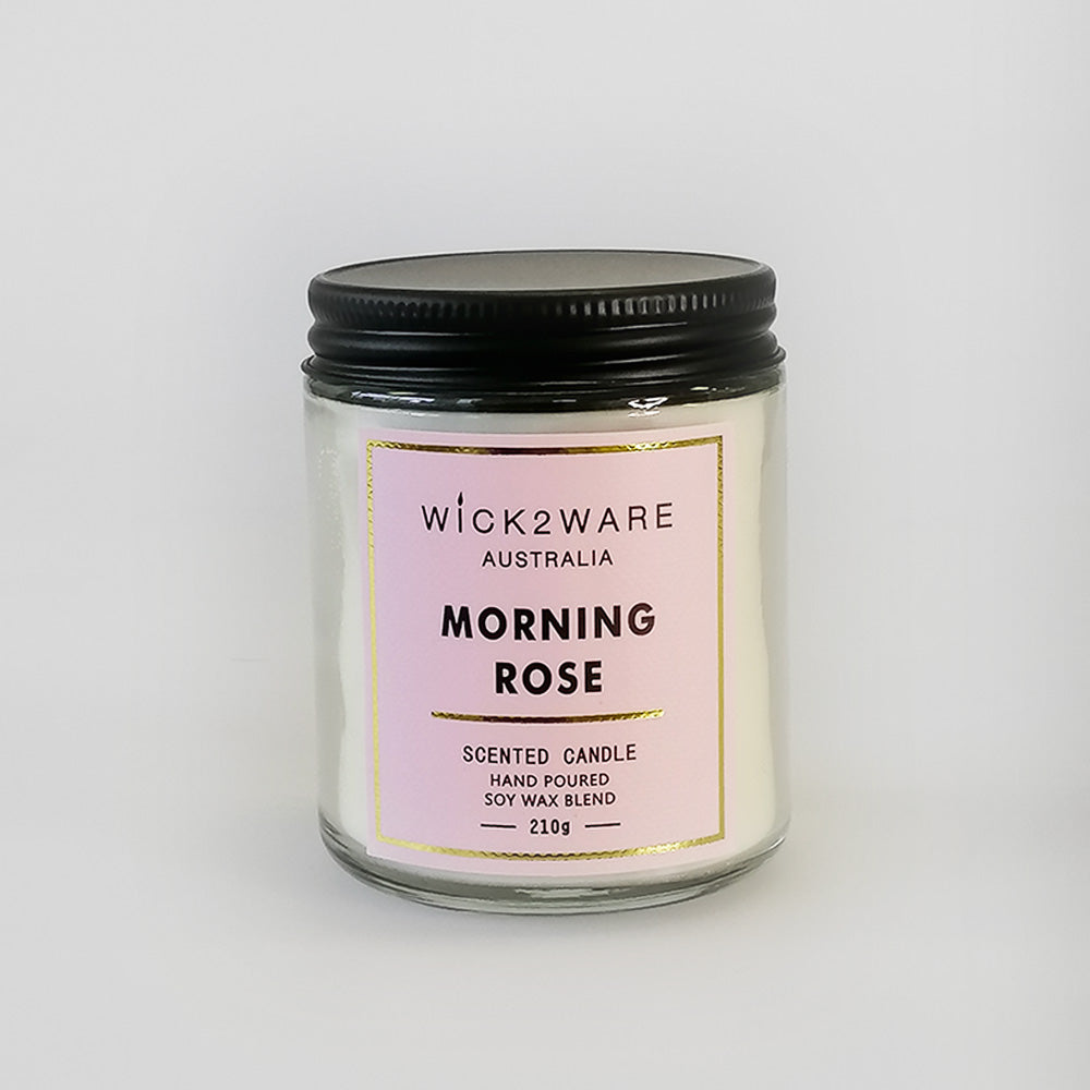 Glass Candle Jars - Floral Range