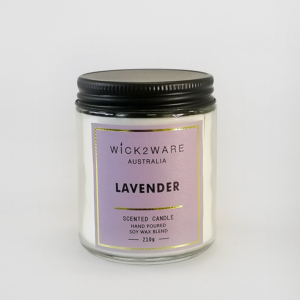 Glass Candle Jars - Floral Range