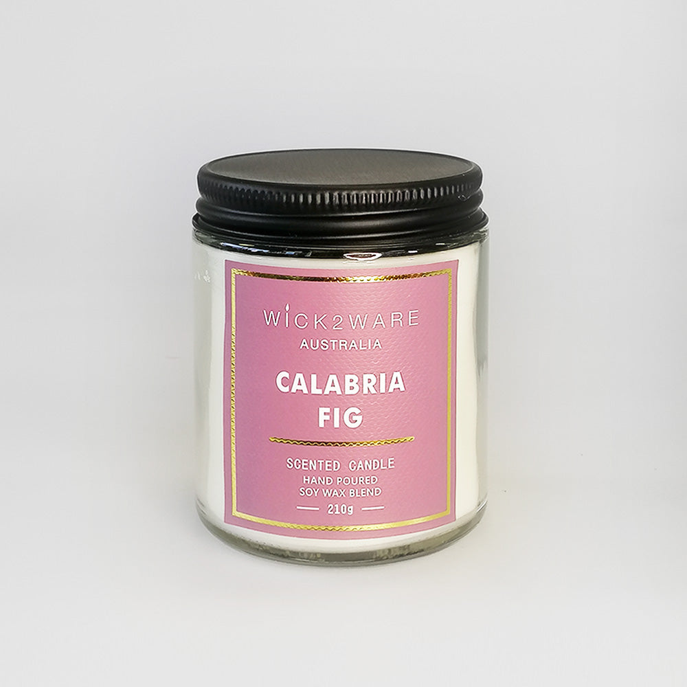 Glass Candle Jars - Floral Range
