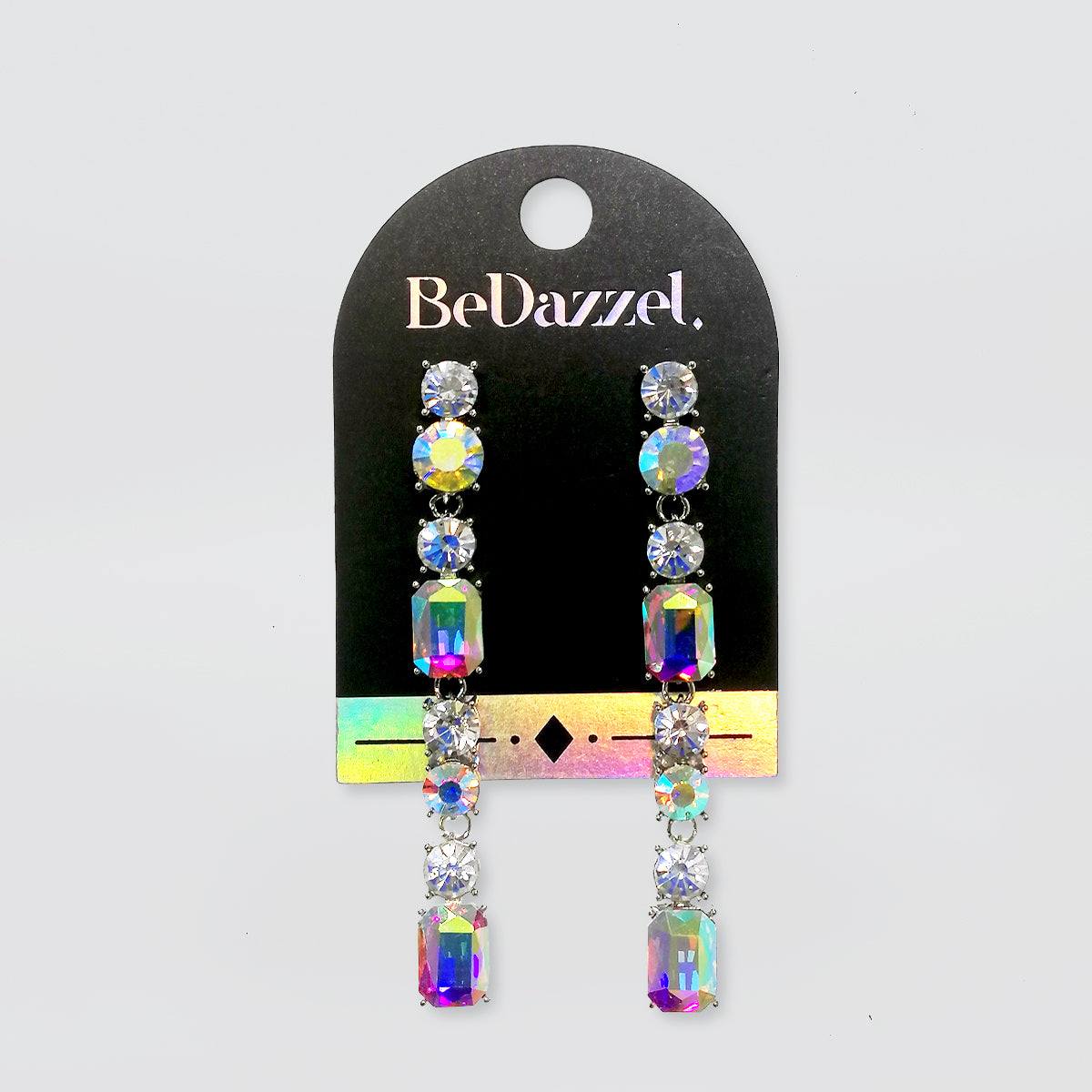 Bedazzel 'Long Strand Crystal' Earrings