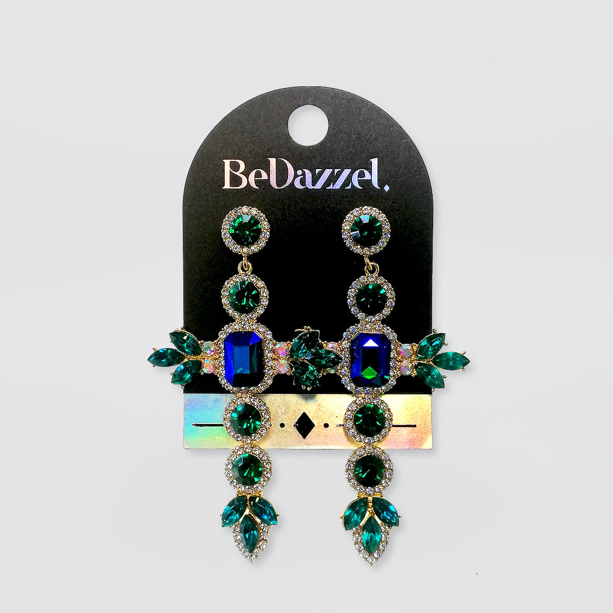 Bedazzel 'Crystal Cross' Earrings