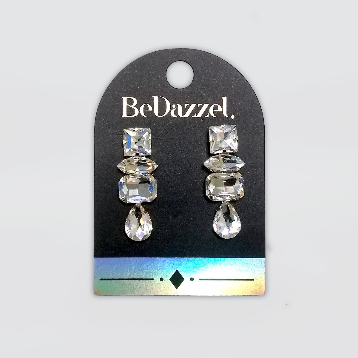 Bedazzel 'String Crystal' Earrings