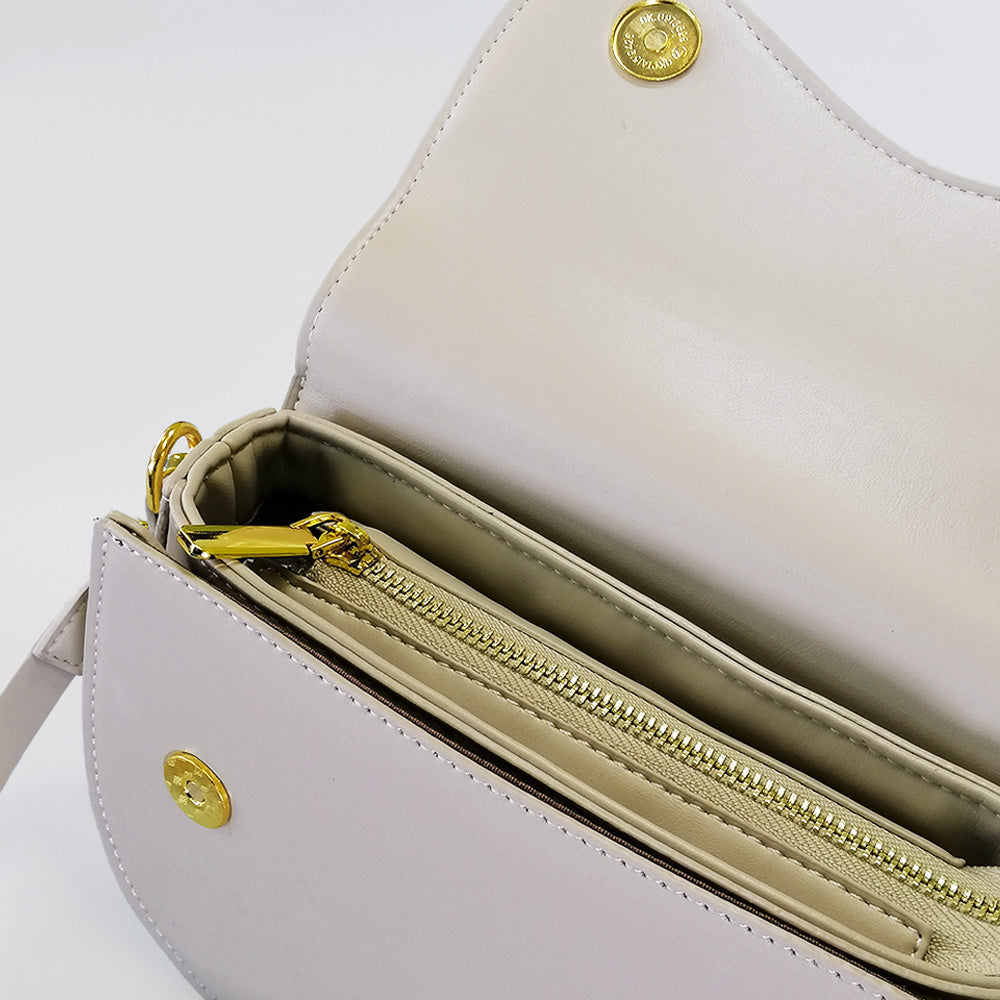 Curved Flap Shoulder Purses