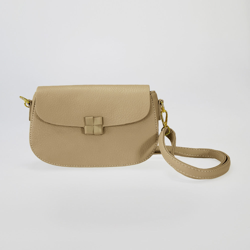 Textured Shoulder Purse