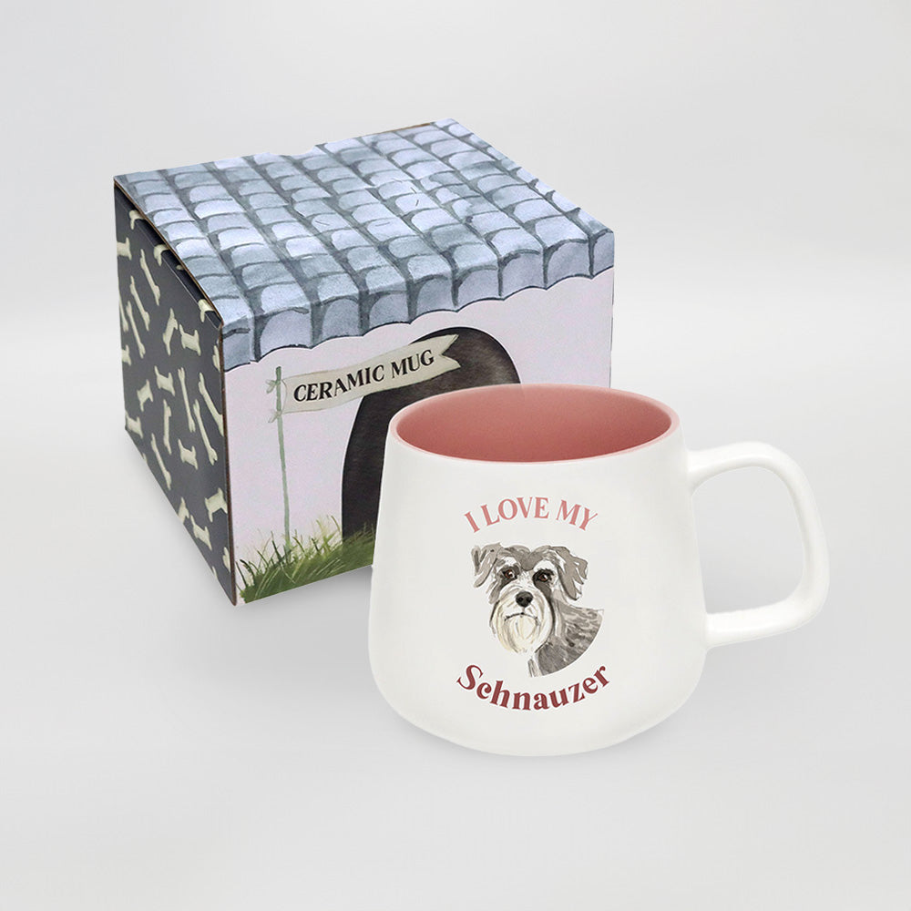 I Love My Schnauzer' Mug
