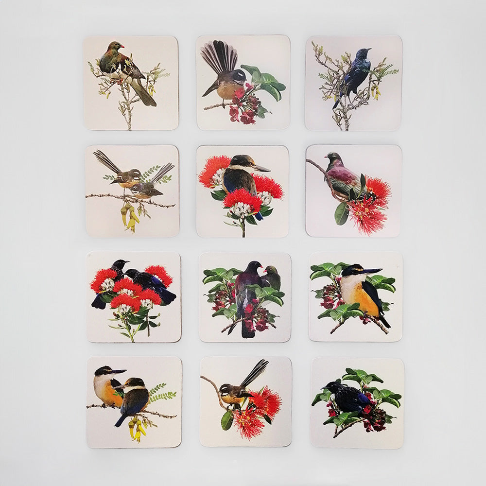 NZ Bird Cork Coasters - Pick A Set