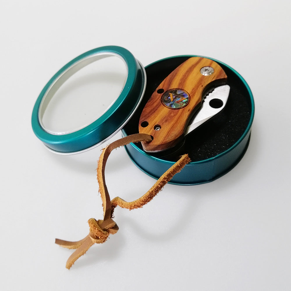 Wood & Paua NZ Pocket Knife
