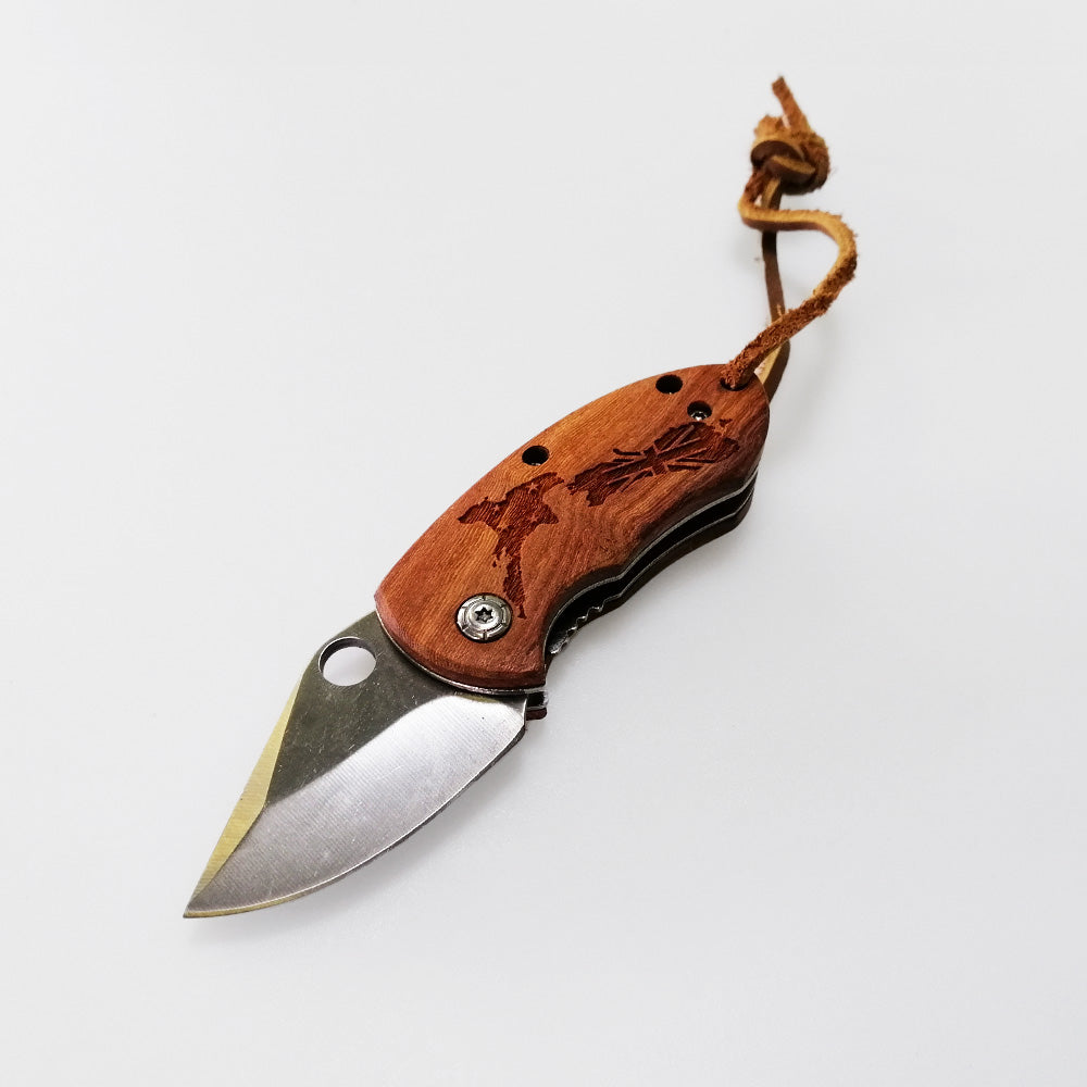 Wood & Paua NZ Pocket Knife