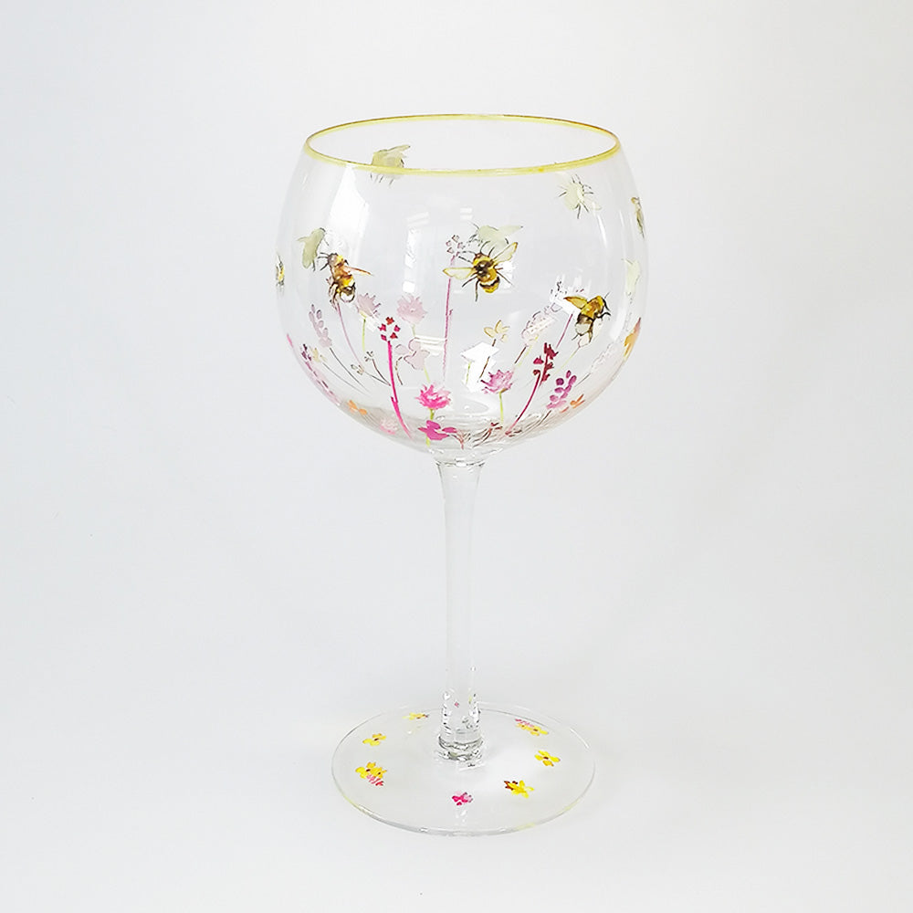 Busy Bees' Gin Glass