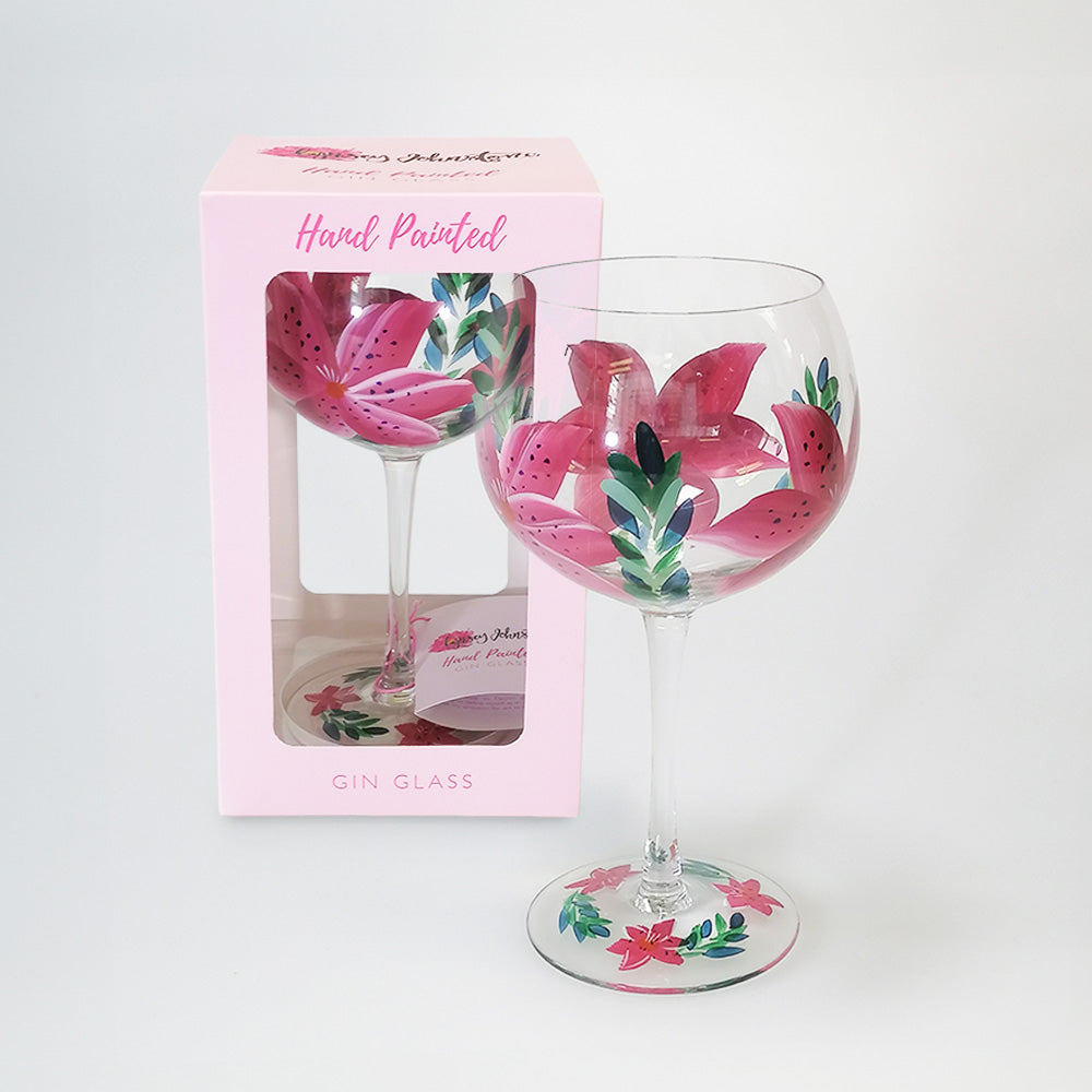 Lily' Gin Glass