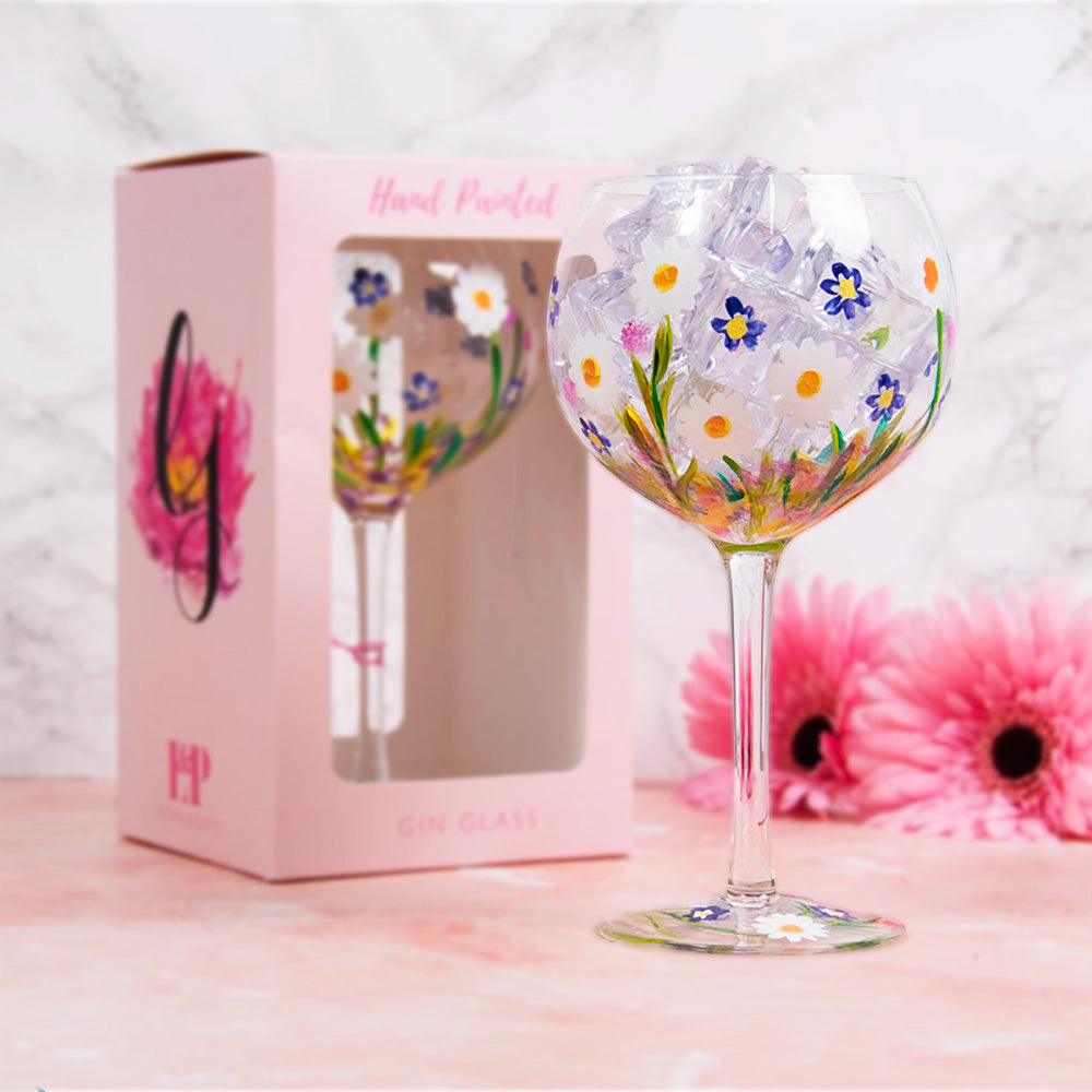 Dainty Daisies' Gin Glass