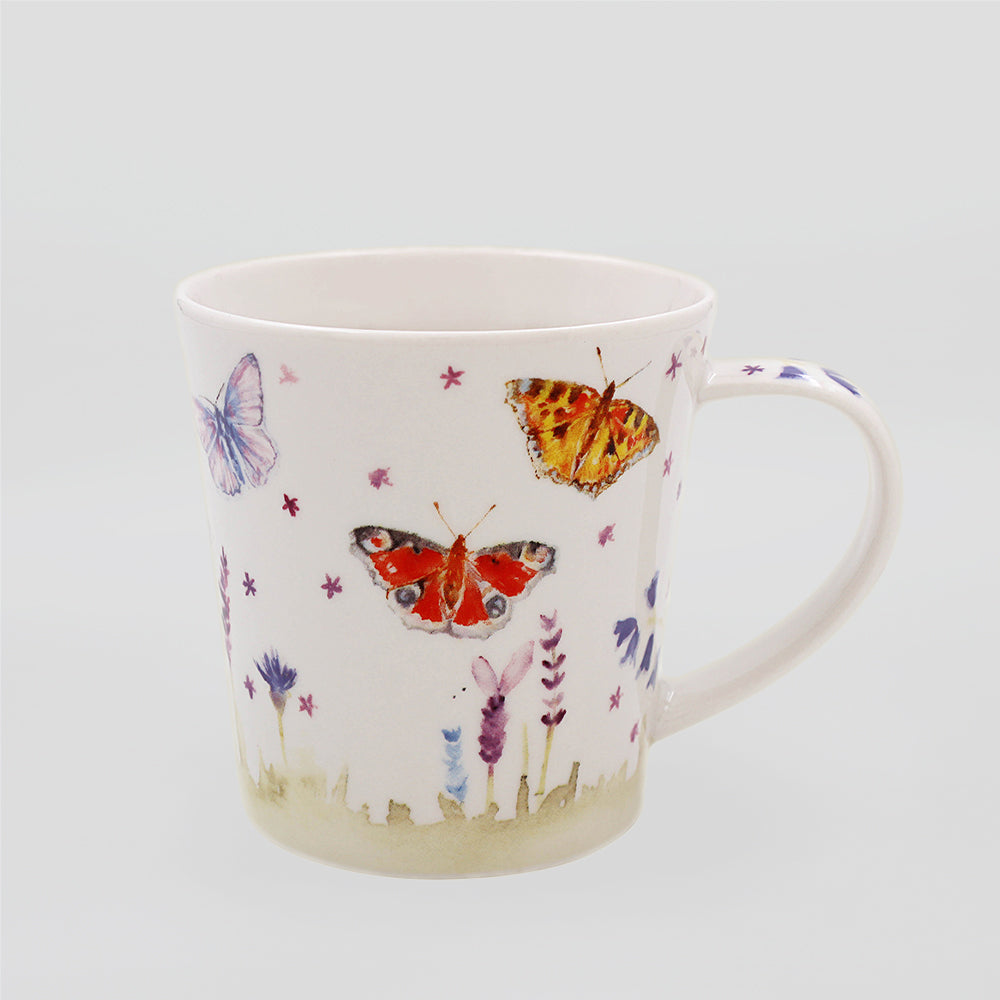Feather & Fur 'Butterfly' Mug