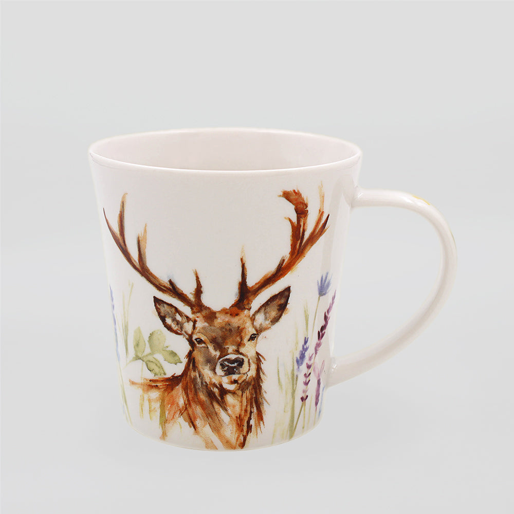 Feather & Fur 'Stag' Mug