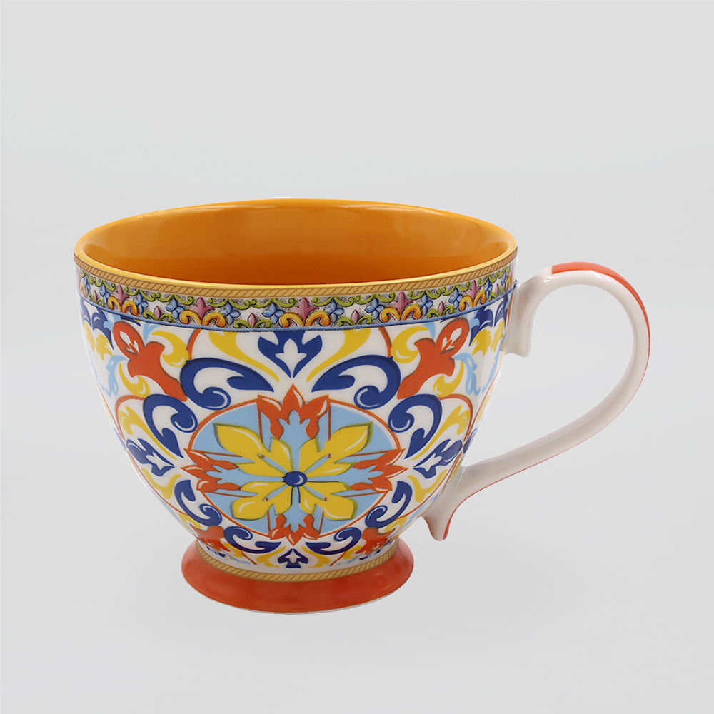 Tuscany Mug - 'Orange Base'