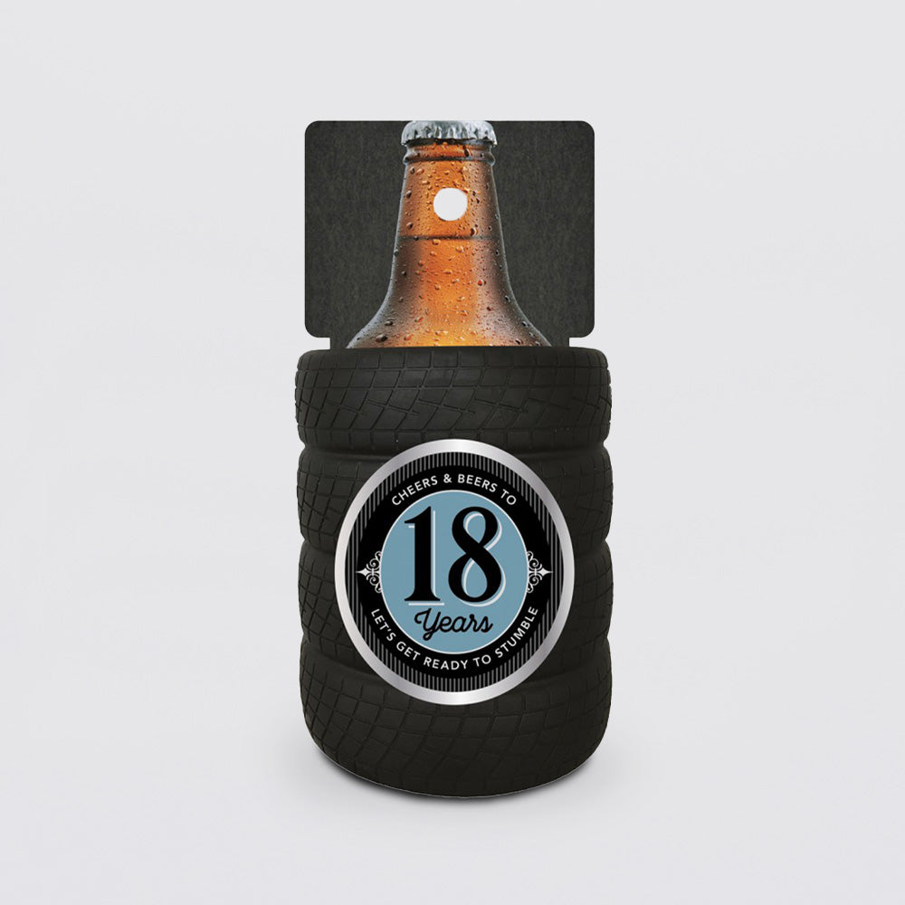 18 Years Old' Beer Holder