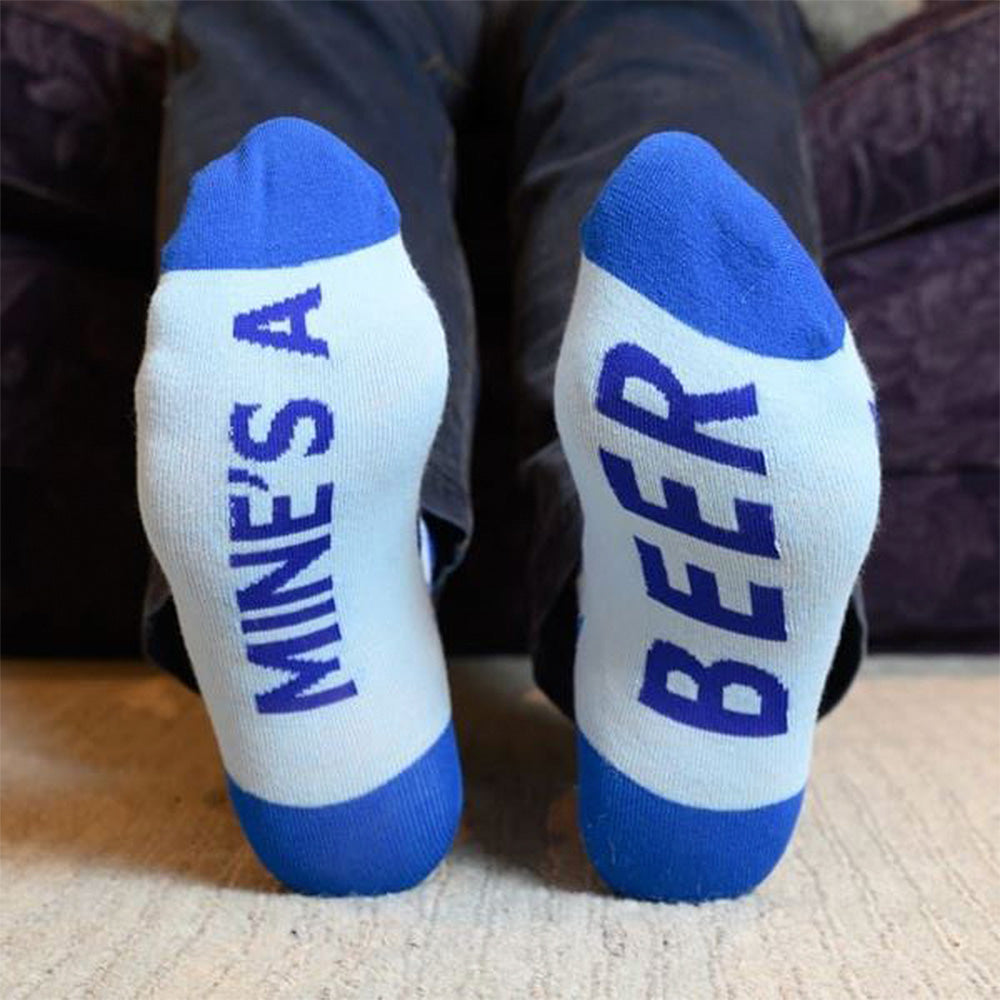 Mines A Beer' Socks