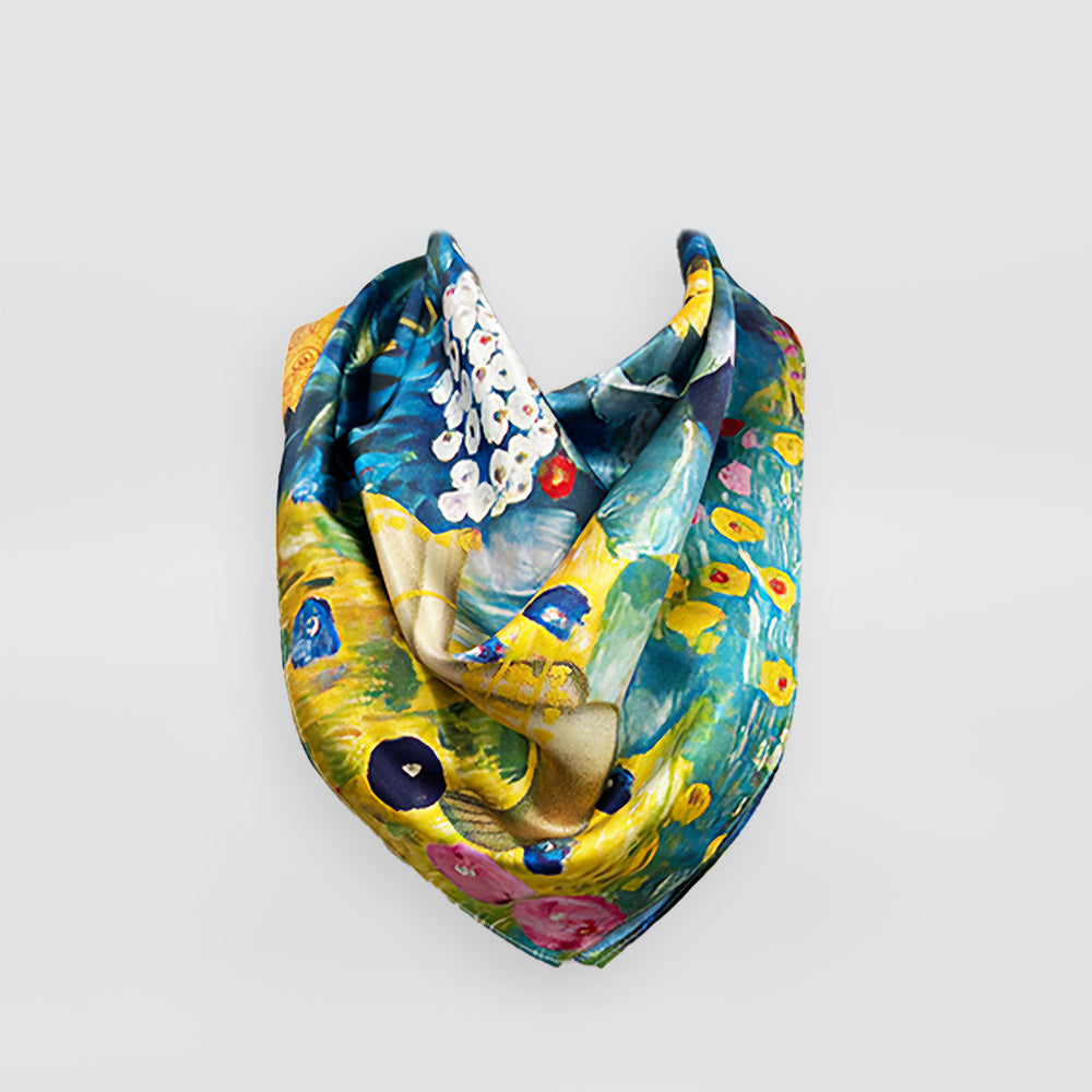 Square Scarf - 'Klimt'