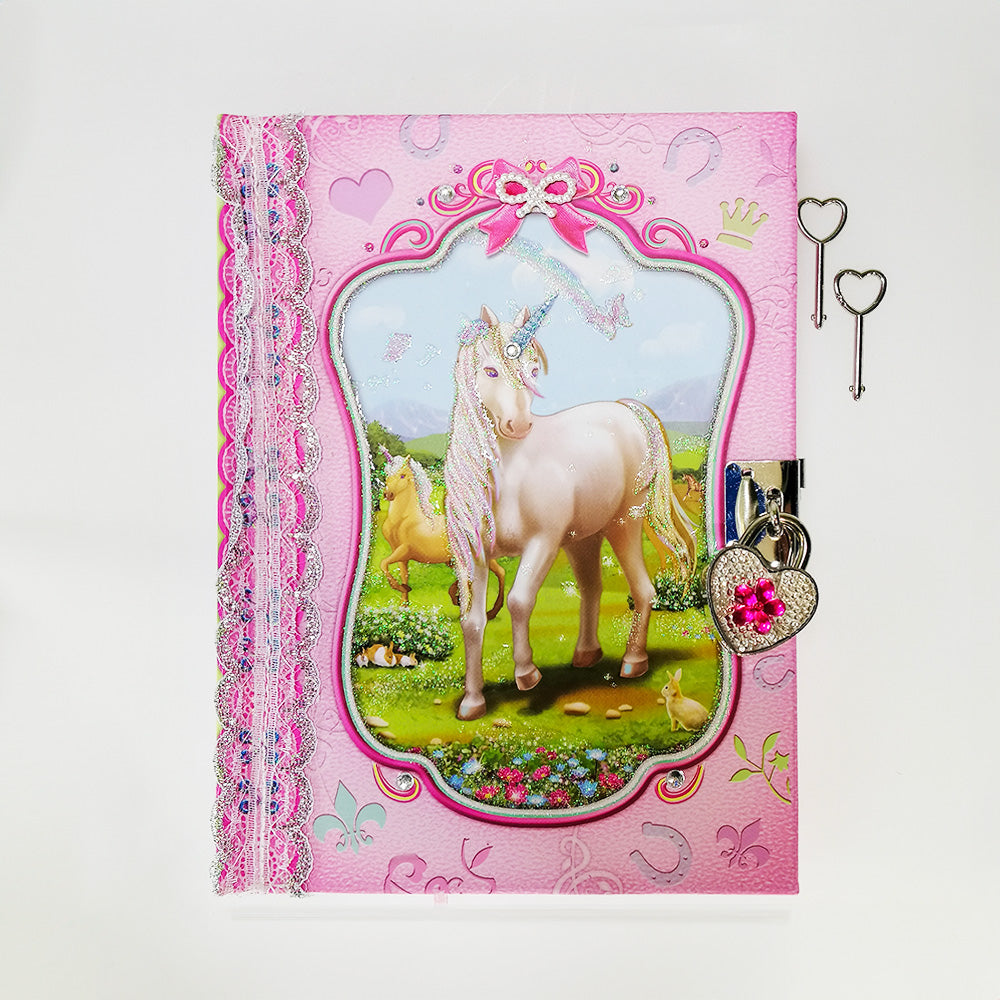 Kids 'Unicorn' Lockable Diary