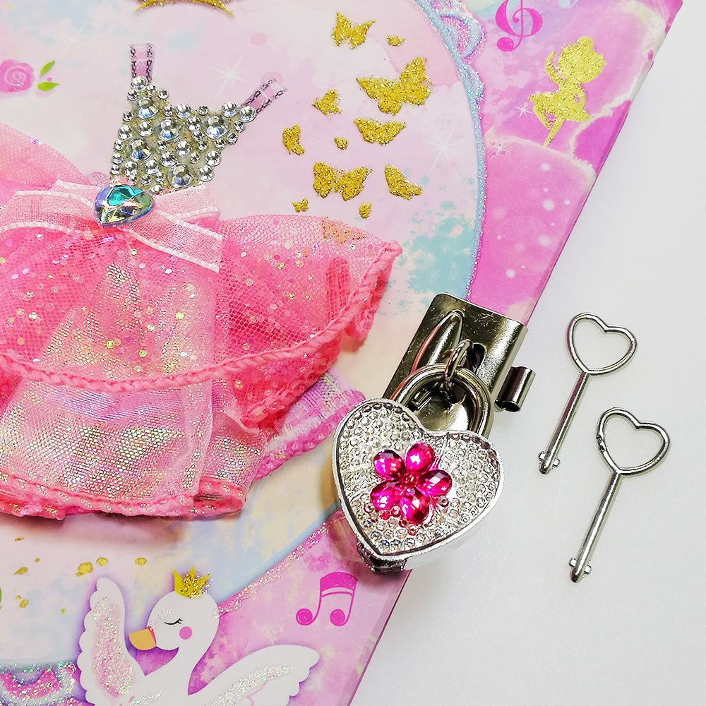 Kids 'Princess' Lockable Diary