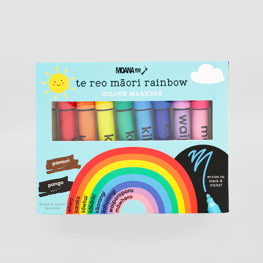 Moana RD - 'Te Reo' Rainbow Markers