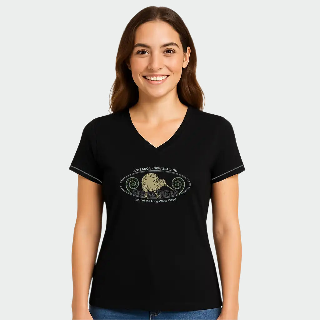 Womens TShirt 'NZ Icons'