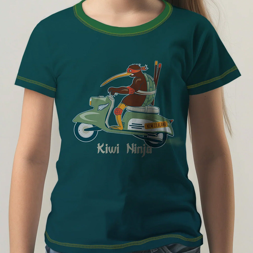 Ninja Kiwi - Kids T-Shirt