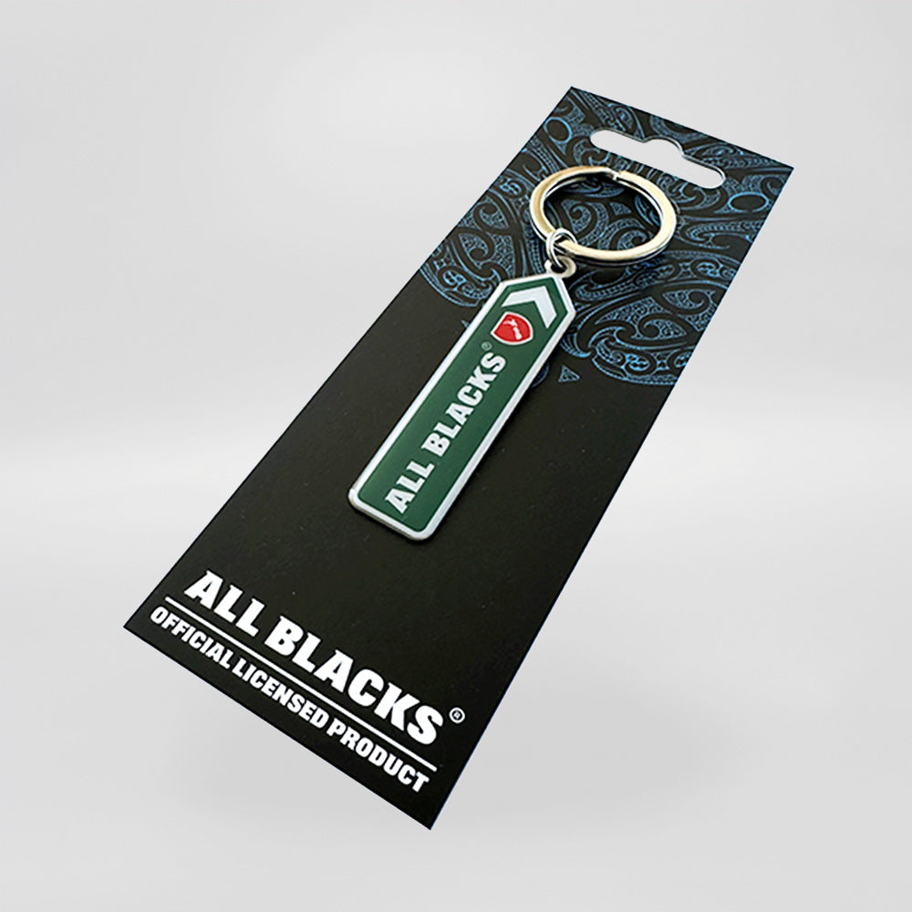 All Blacks 'Road Sign' Keyring