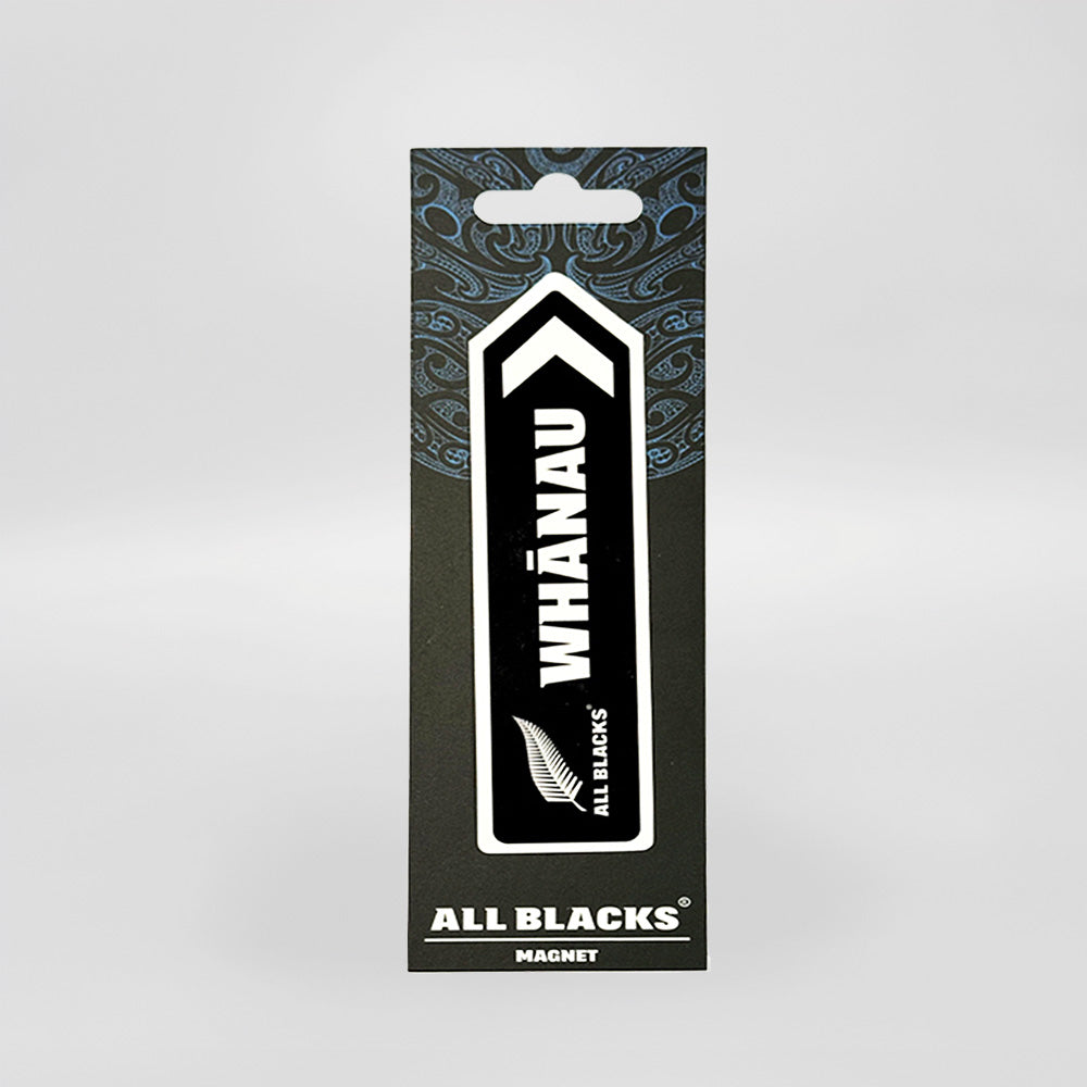 All Blacks Silver Fern 'Whanau' Magnet