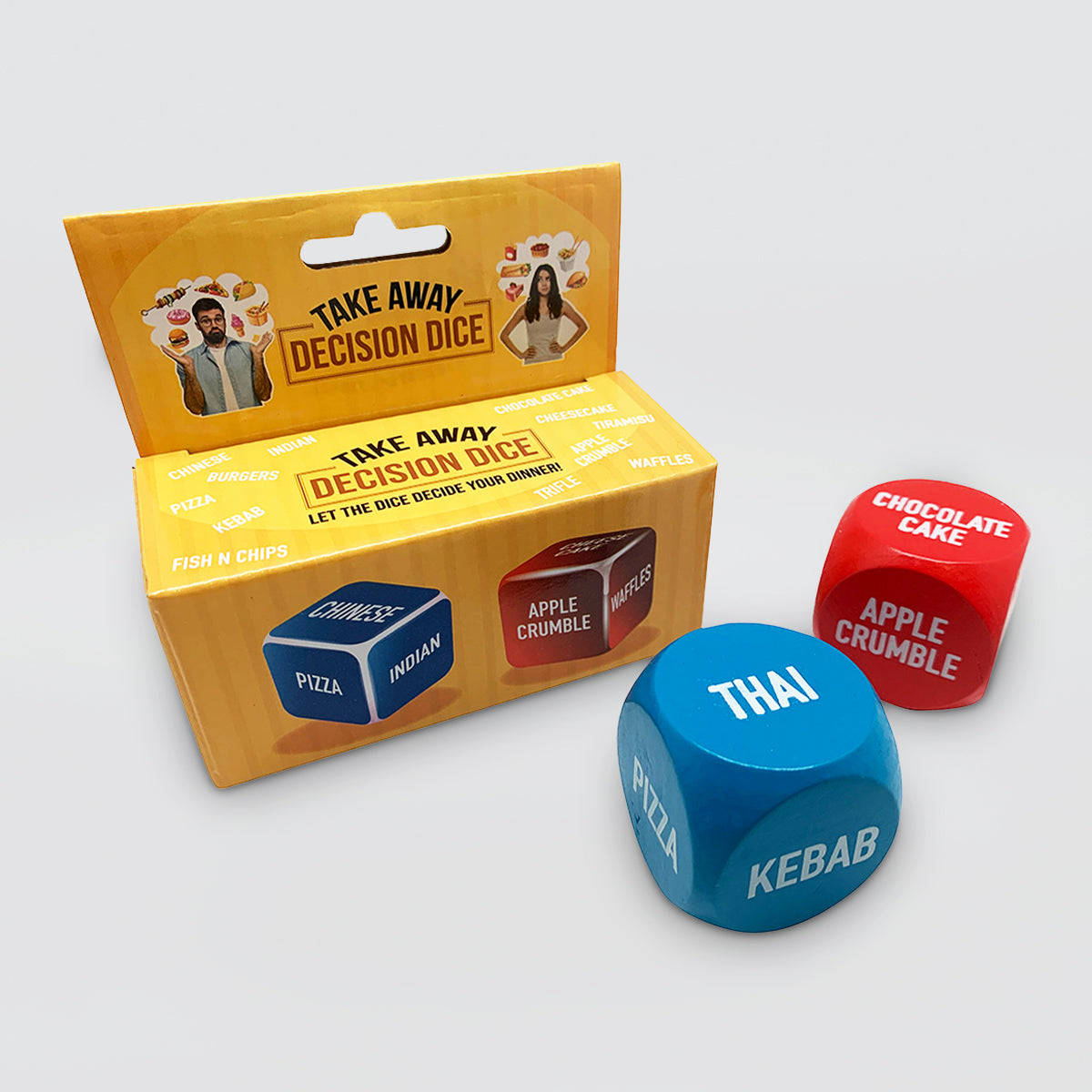 Take-Away Decision Dice