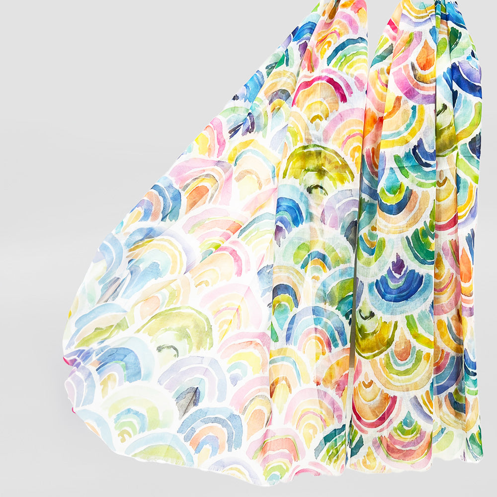 Rainbow Style Scarves