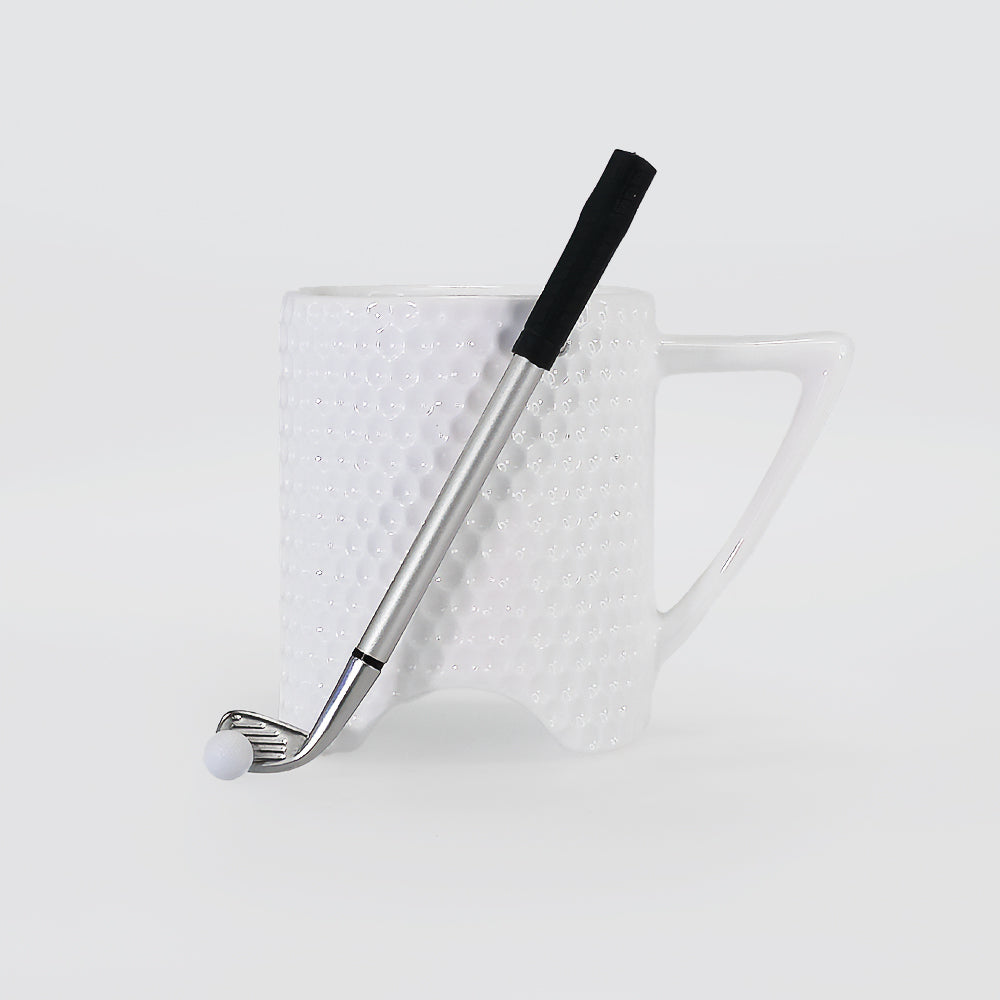 Golf Mug W/ Small Putter & Ball