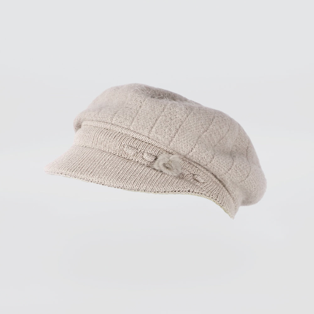 Angora Blend Peak Cap