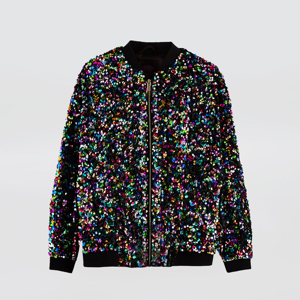 Sequin Bomber Jackets