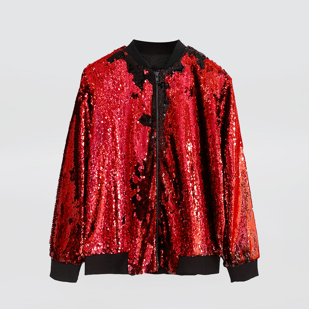 Sequin Bomber Jackets