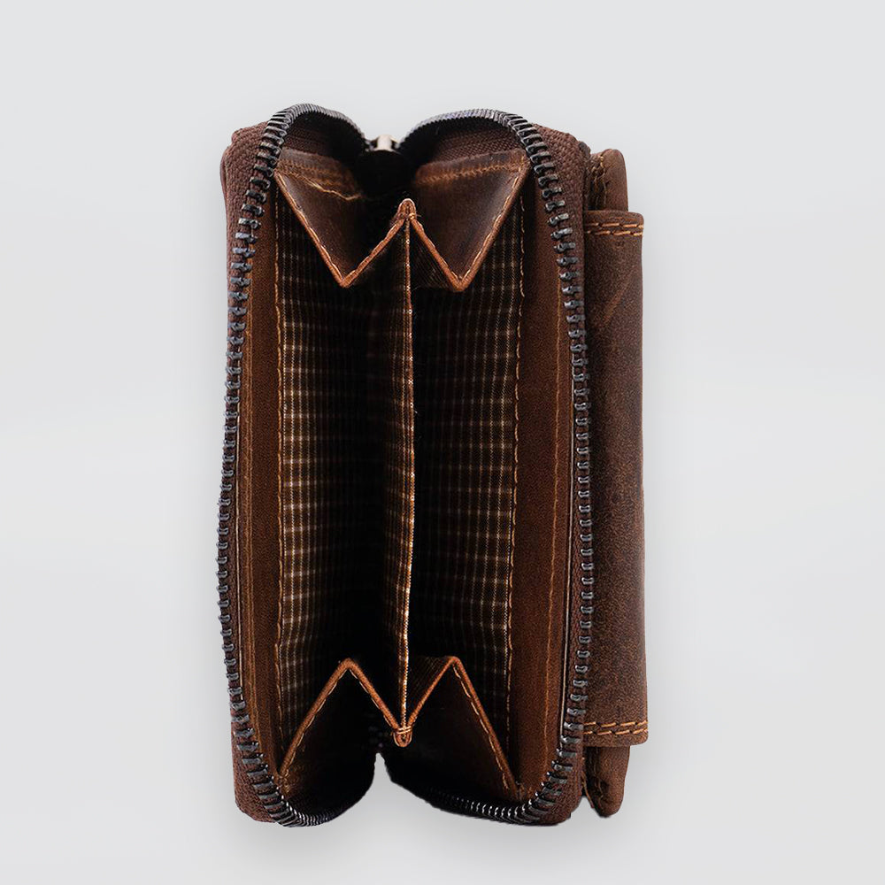 Tina Leather Wallet - Sandel