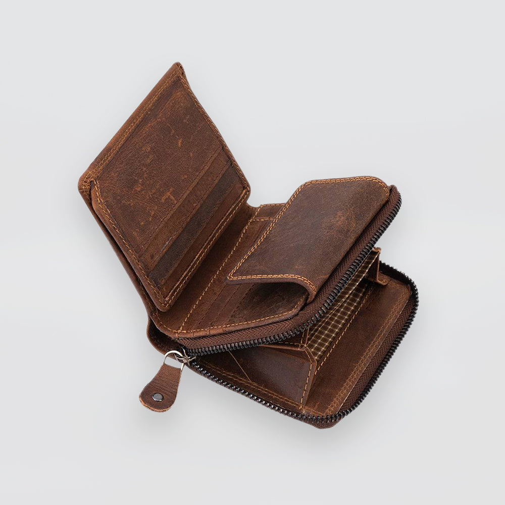 Tina Leather Wallet - Sandel