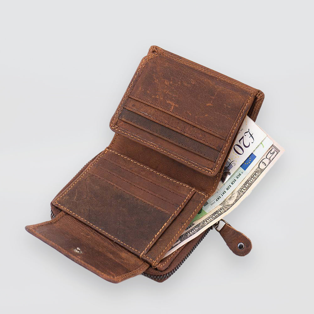 Tina Leather Wallet - Sandel