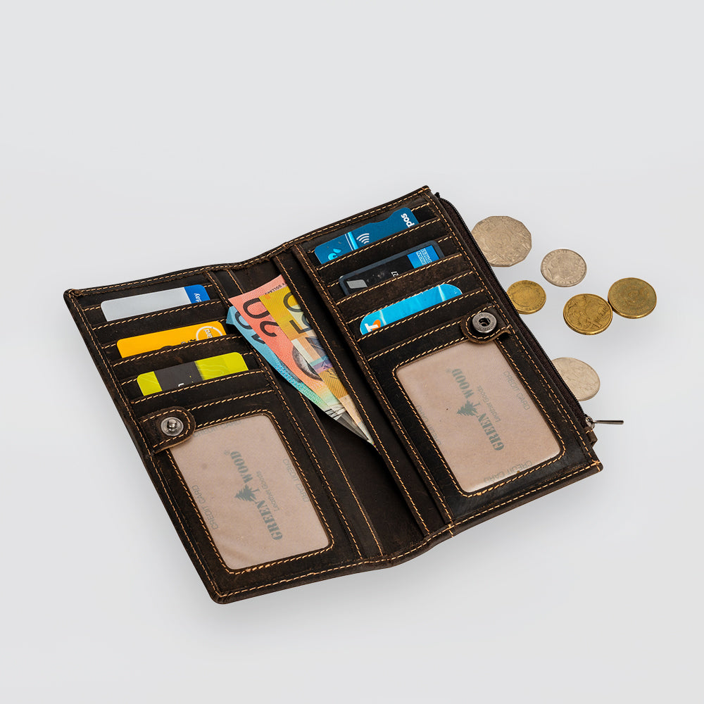 Leather Wallet - Black