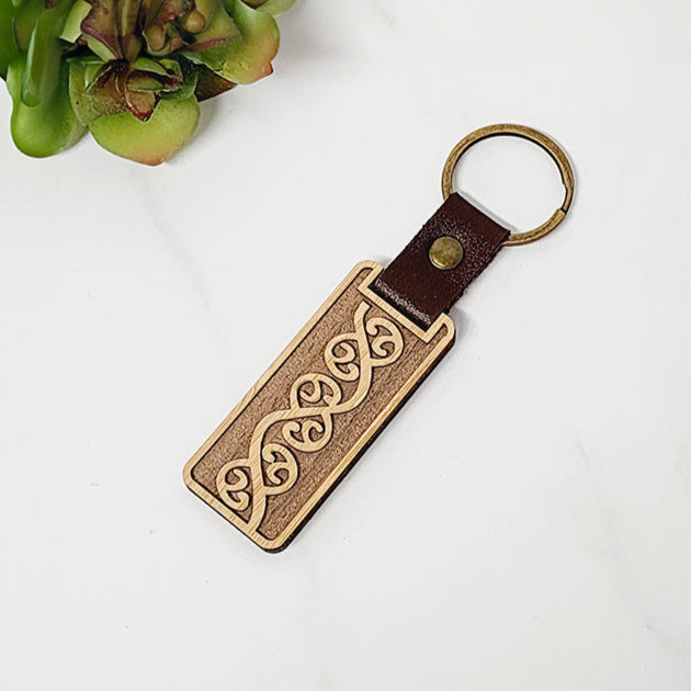 Wooden 'Koiri' Keyring