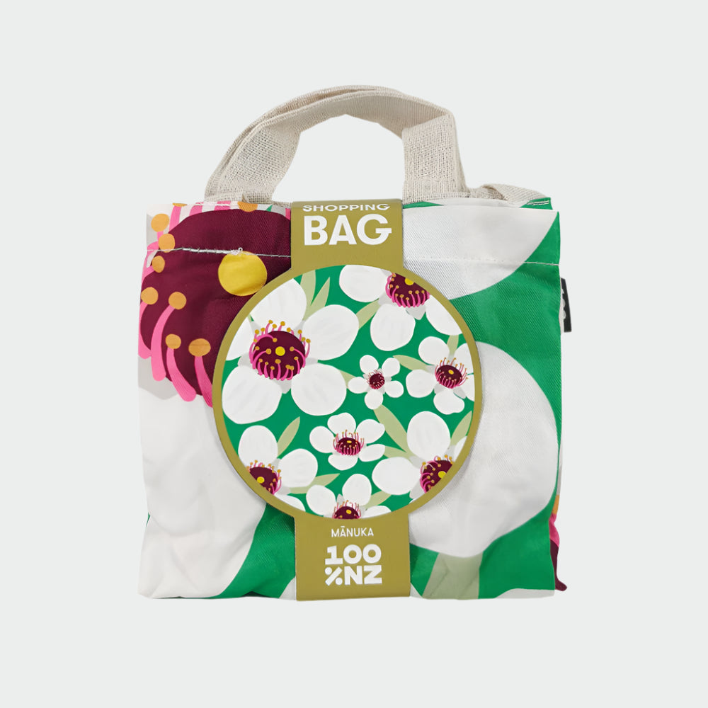 Manuka Flowers Shopping Bag