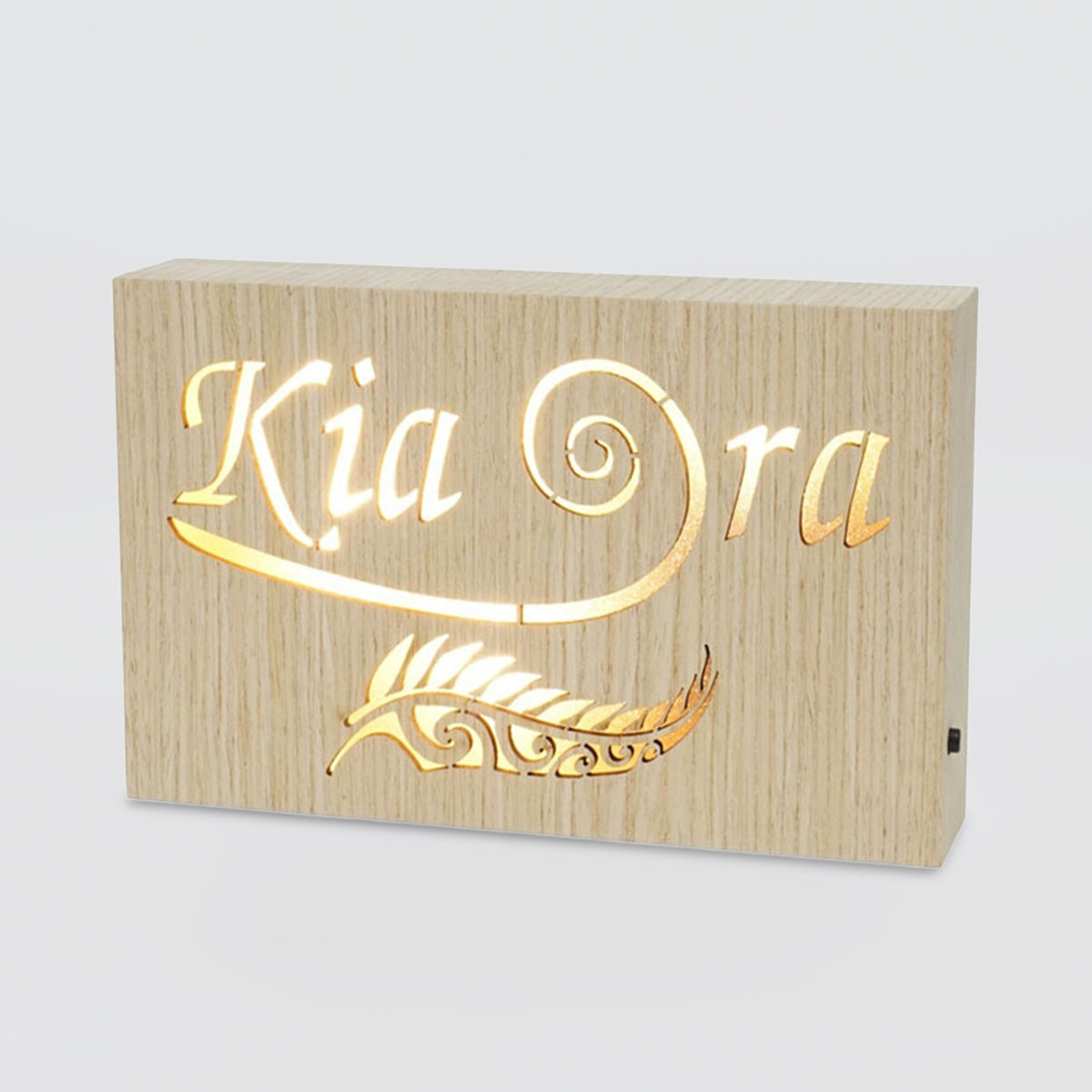 LED Kiwiana Block - 'Kia Ora'