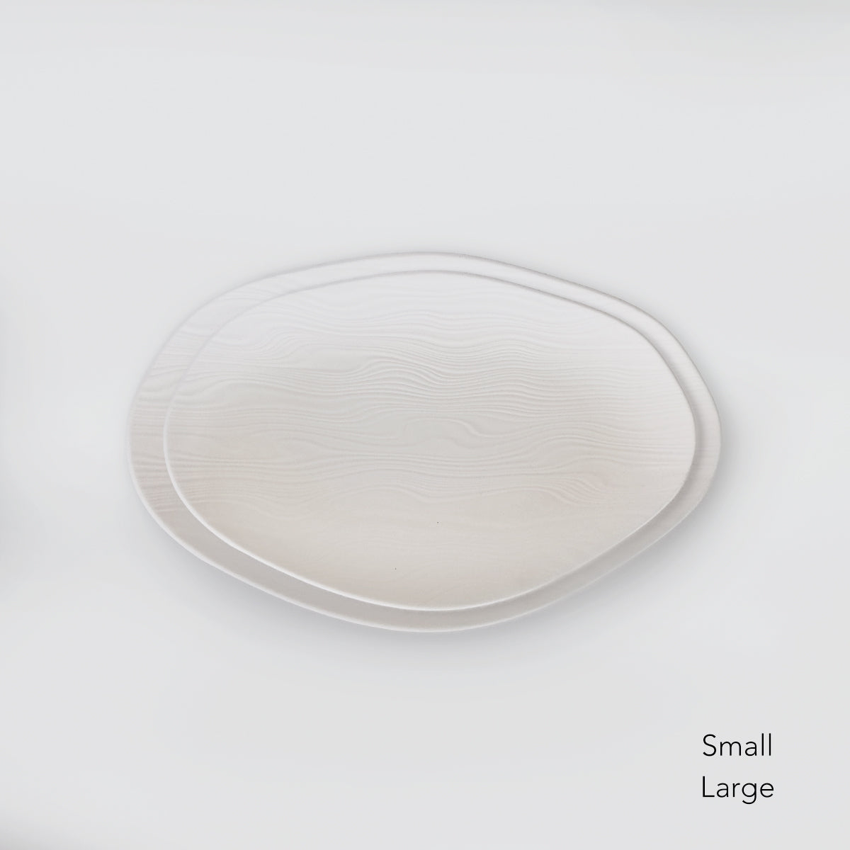 Ceramic Triple Wavey Platter