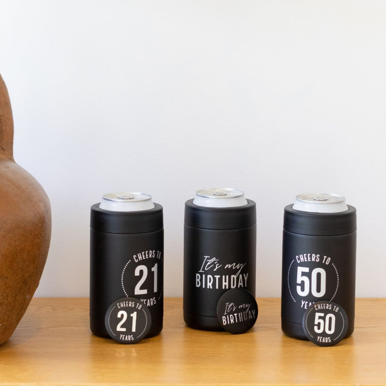 Insulated '21st' Can Cooler