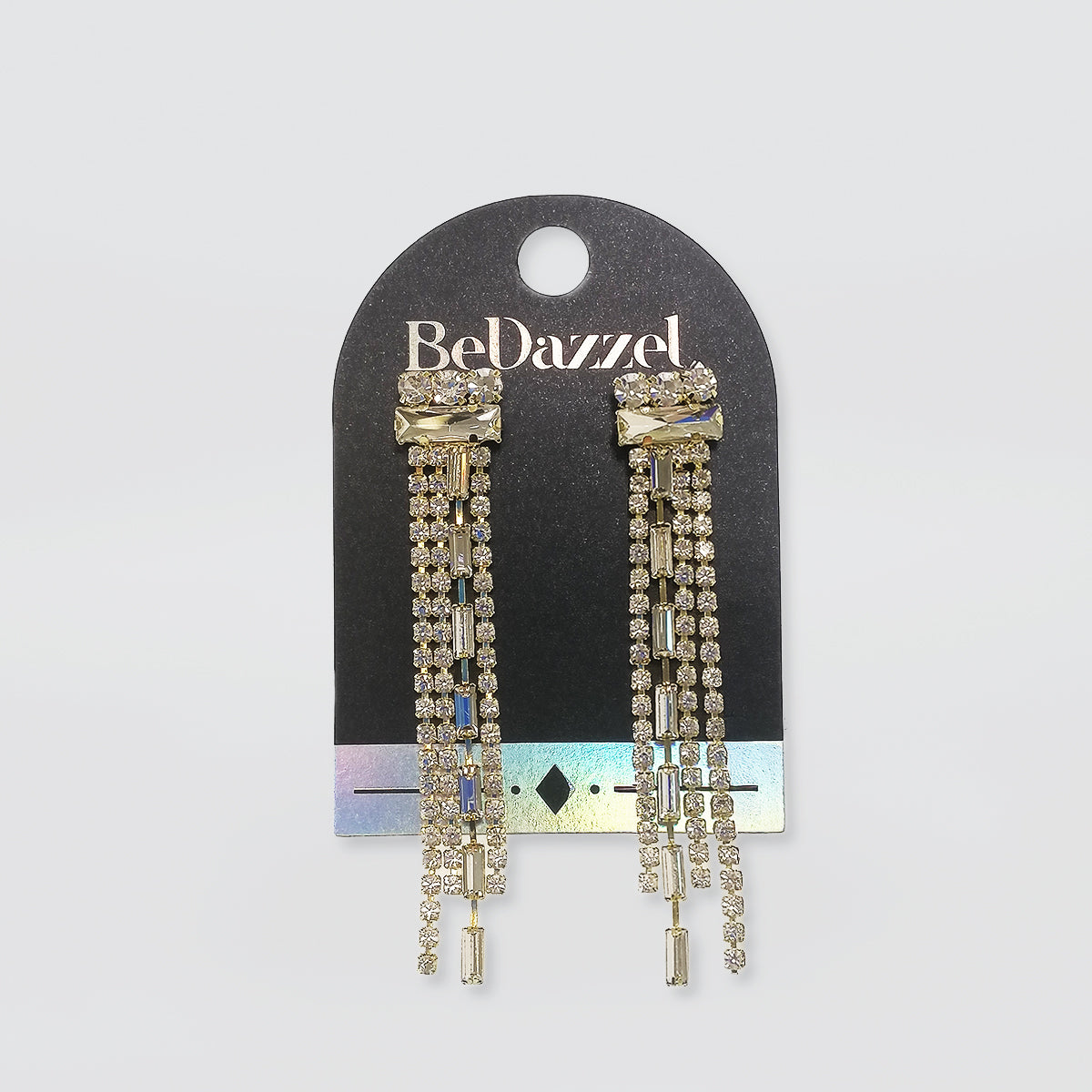 Bedazzel 'Crystal Multistring' Earrings