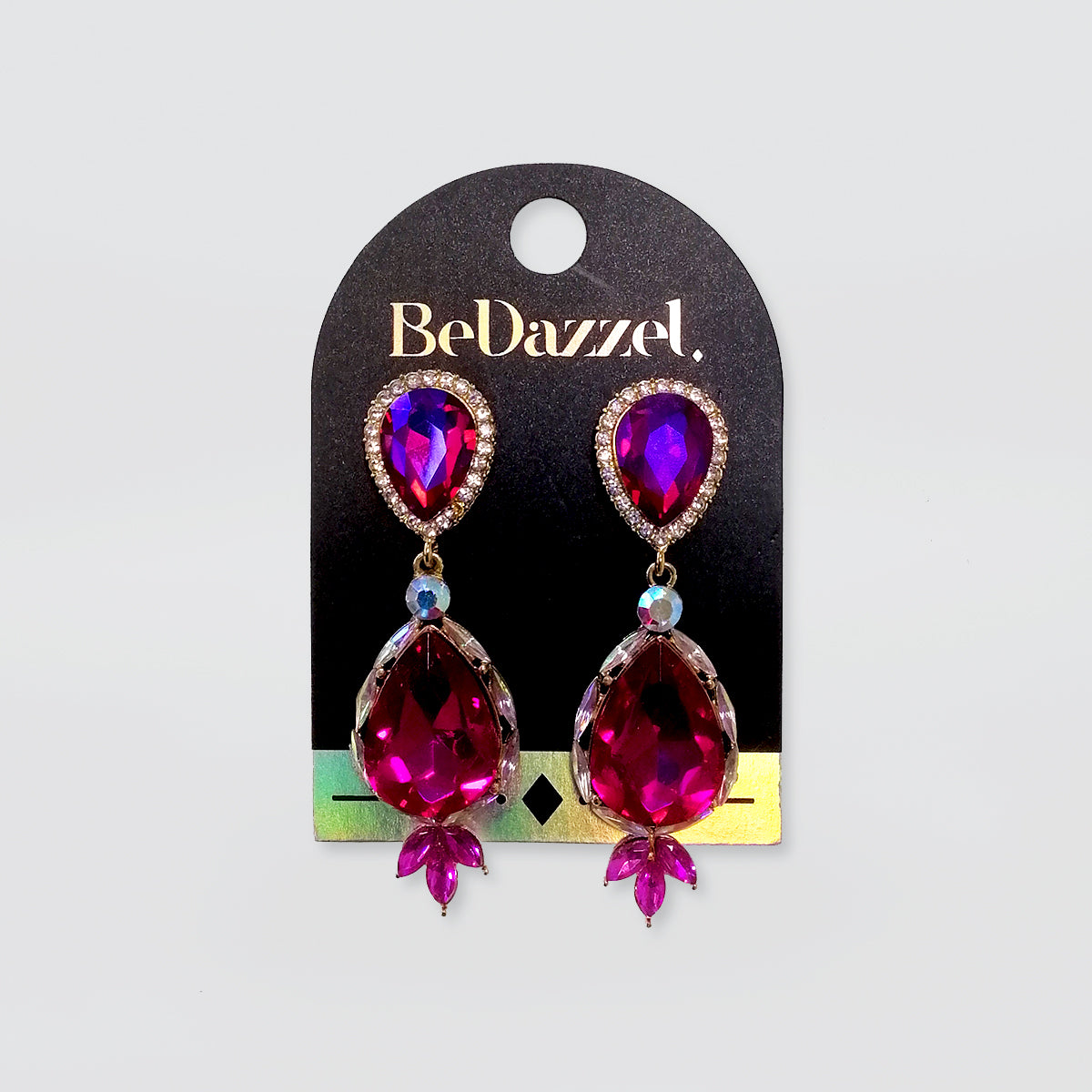 Bedazzel 'Tear Drop' Earrings